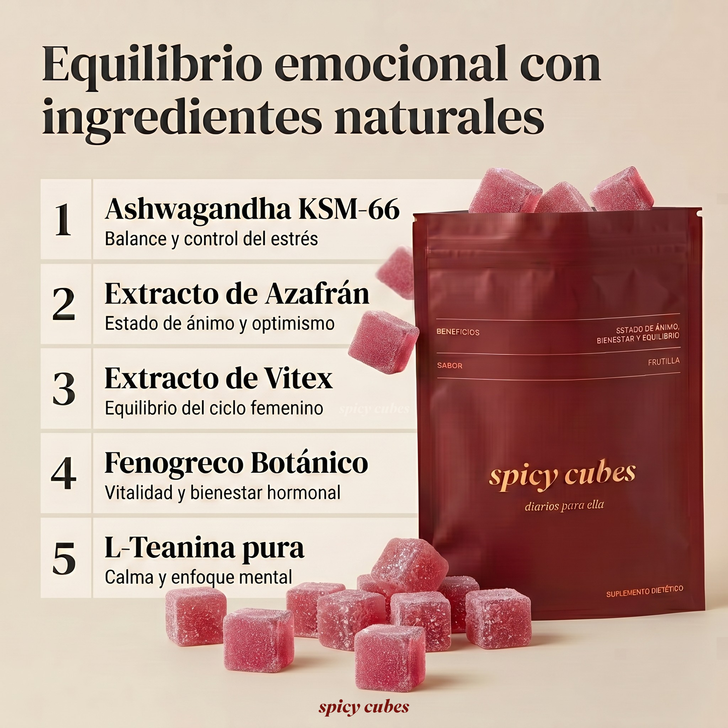 Spicy Cubes Daily - Edición Ella